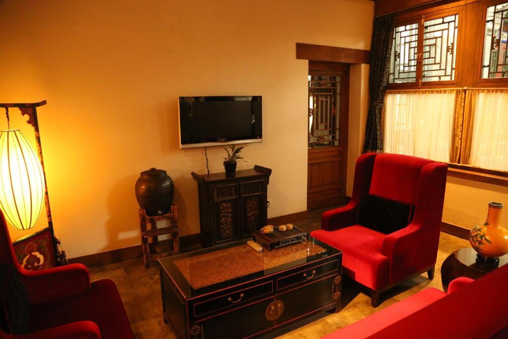 Beijing Shichahai Sandlwood Boutique Courtyard Номер фото